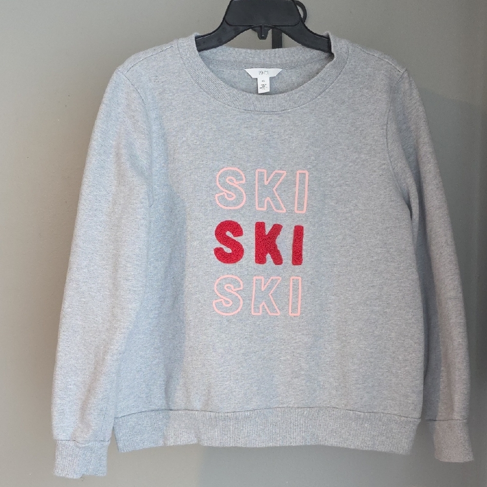 1901 Ski Crewneck Sweatshirt Size XL